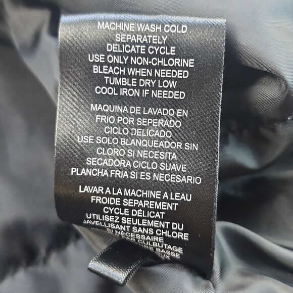 DKNY Men's M-65 Field Heavyweight Winter Jacket Black Size Medium - Picture 8 of 16